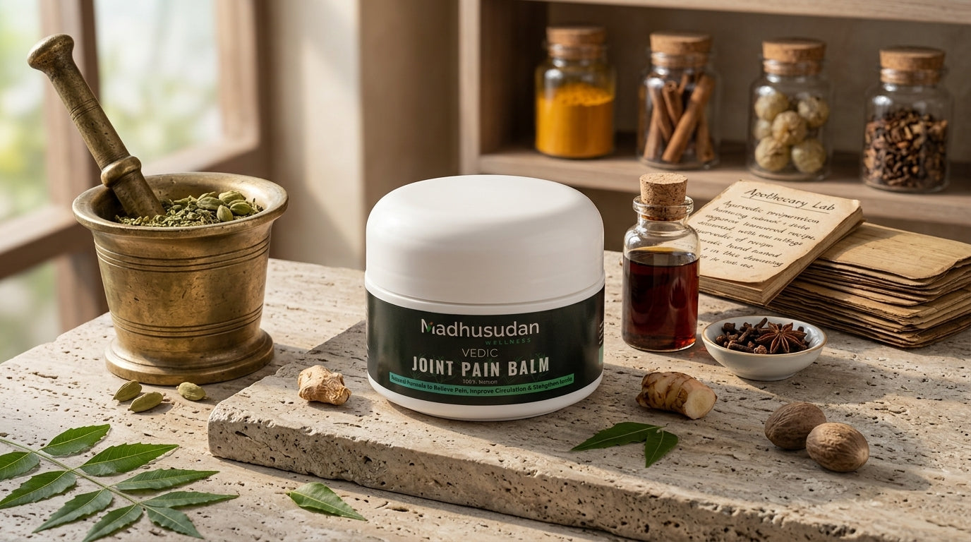 Move Freely Again: Introducing Madhusudan Wellness Vedic Joint Pain Balm